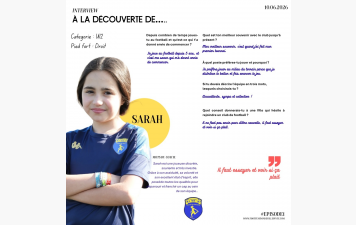 À la découverte de nos joueuses